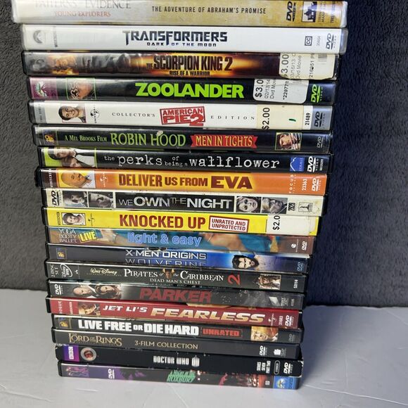 Large DVD Lot of 105 Movies ~ Horror, Comedy~ Drama-Workout- Action NEW & USED! - Picture 4 of 10
